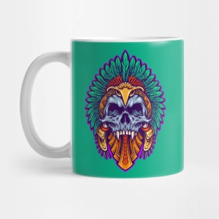 Awesome Aztec Skull Mug